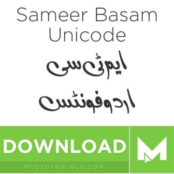 urdu fonts