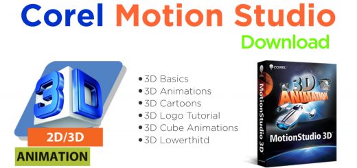 Corel motion studio download and tutorials