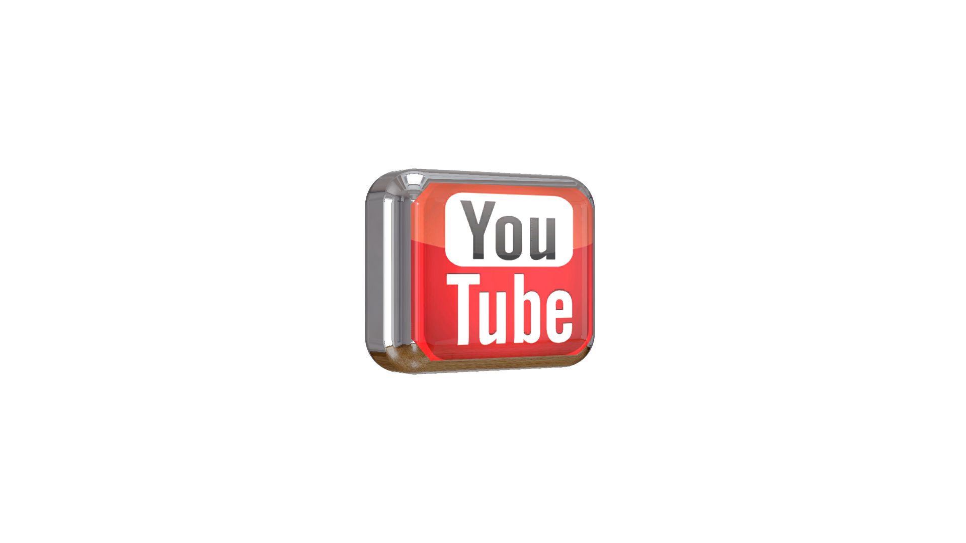 Youtube 3d Shiny Logo Free Png High Quality Mtc Tutorials