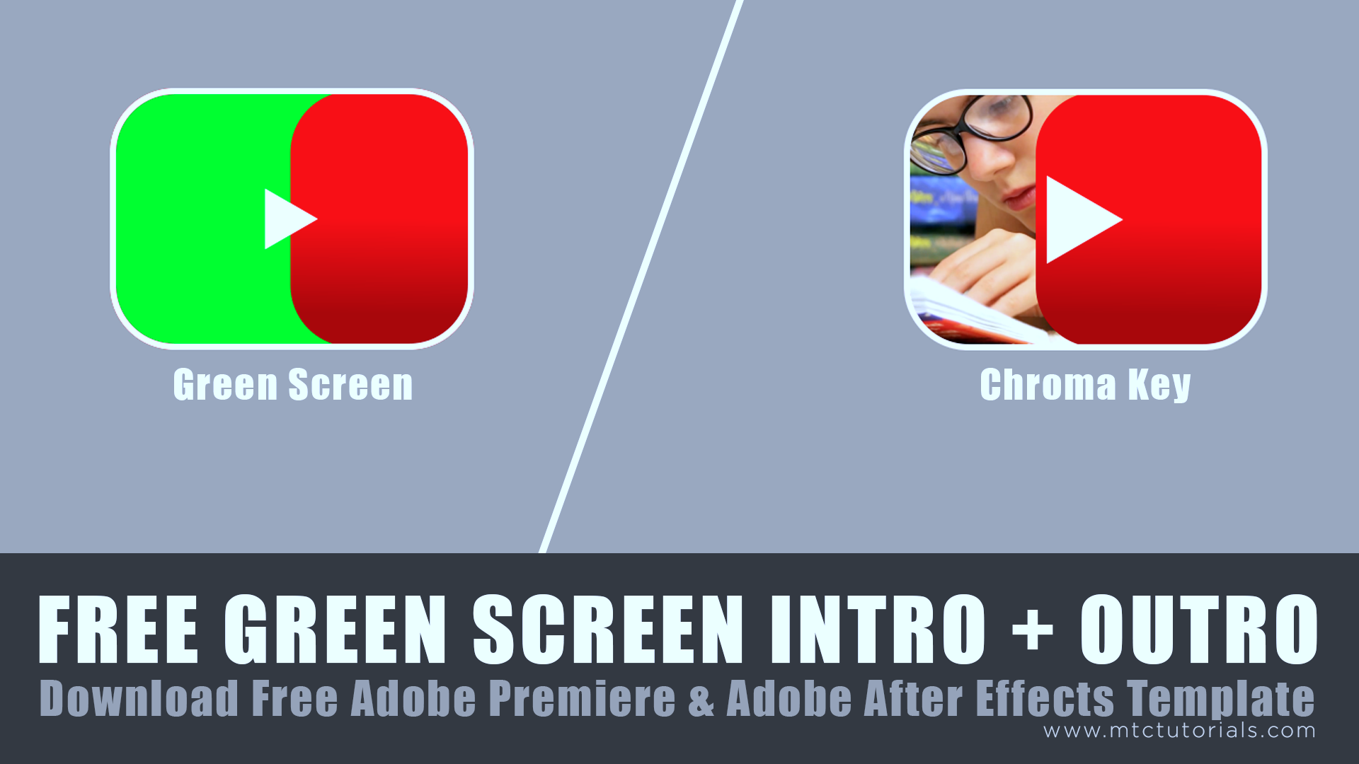Download youtube intro green screen video, adobe after effects template and premiere template by mtc tutorials