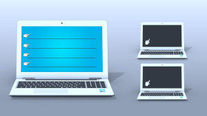 laptop display for text emply text areas by mtc tutorials