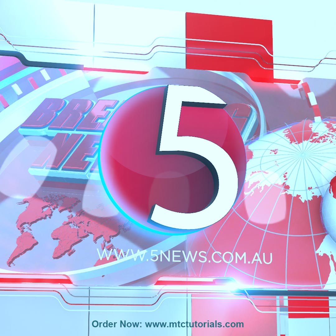 5 News by mtc tutorials and mtc vfx create online logo order now