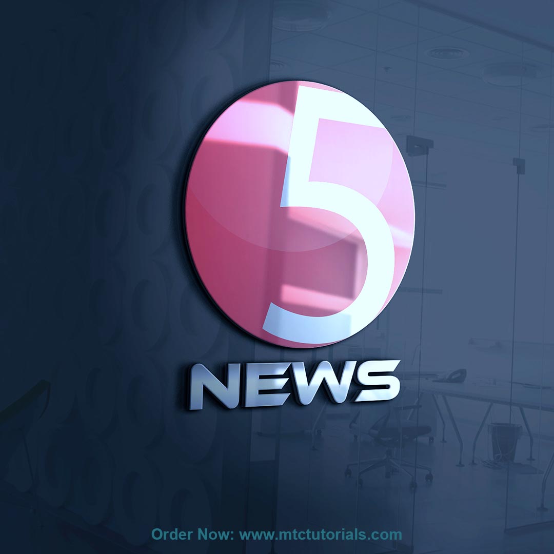 5 News logoby mtc tutorials and mtc vfx create online logo order now