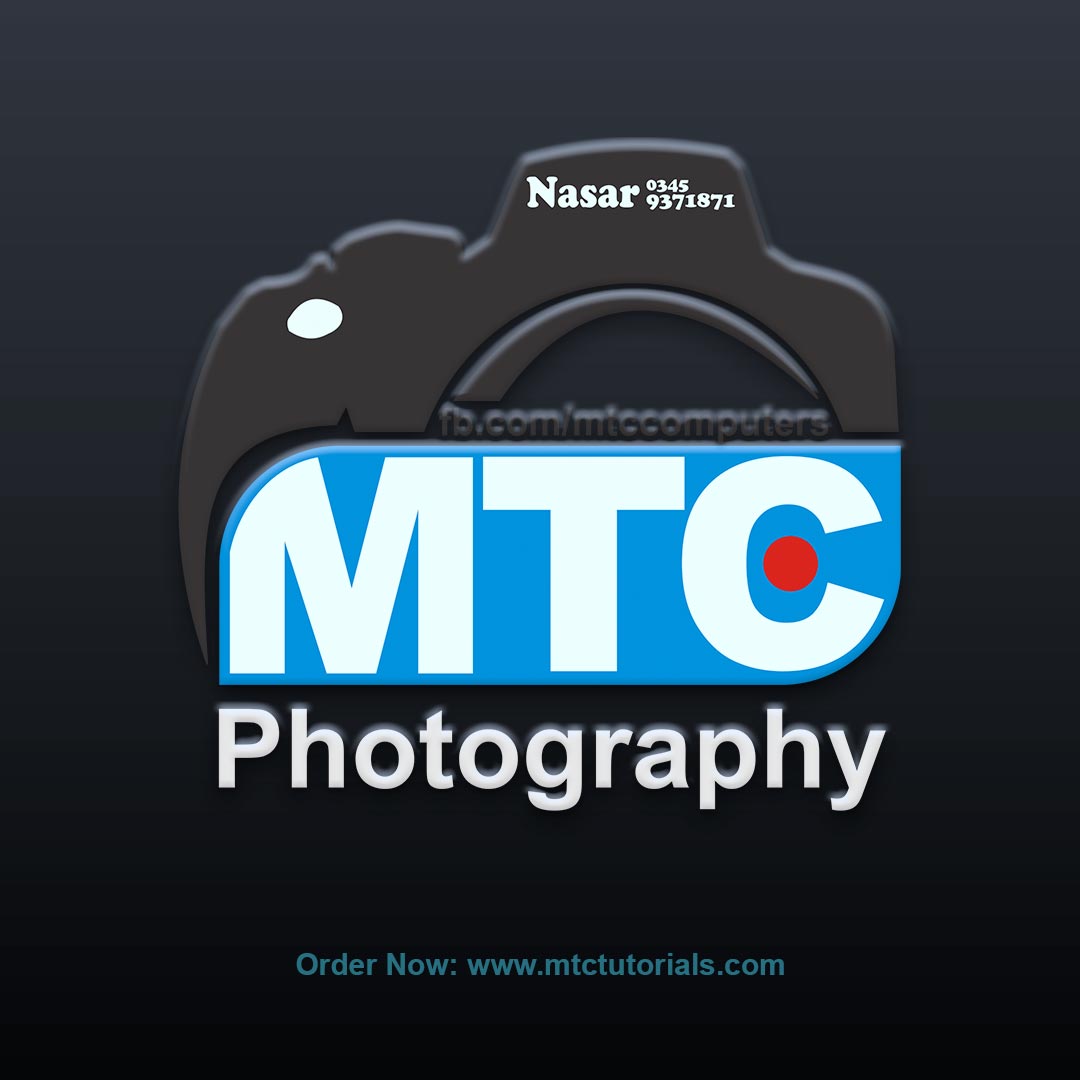 MTC Photography logoby mtc tutorials and mtc vfx create online logo order now