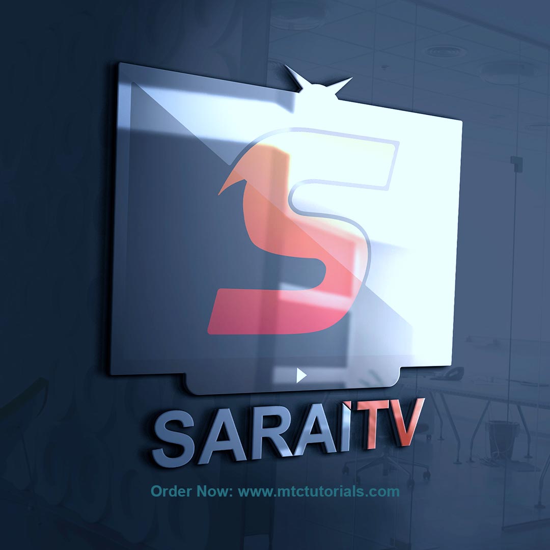 STV log design sarai tv by mtc tutorials