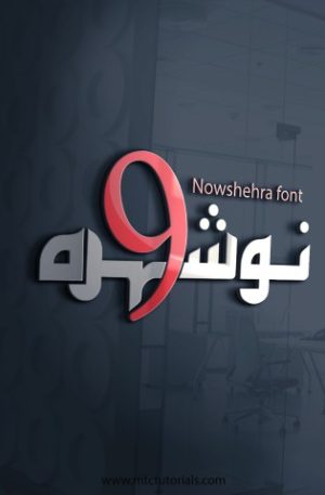 Nowshehra Urdu font