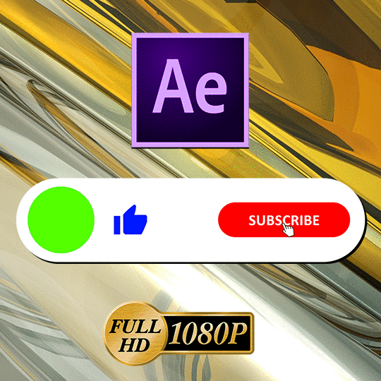 YouTube Subscribe Adobe After Effects Template No 1 MTC TUTORIALS
