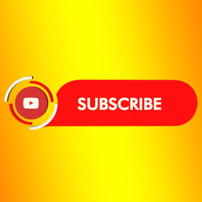 Youtube subscribe button and strip