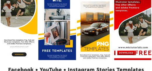 Instagram, Facebook and YouTube Story Images. See only Vectors in PNG.