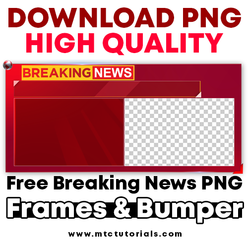 Breaking News frames Png Bumper Ultra hd quality png