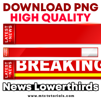 Breaking News lowerthird Design High Quality png By MTC