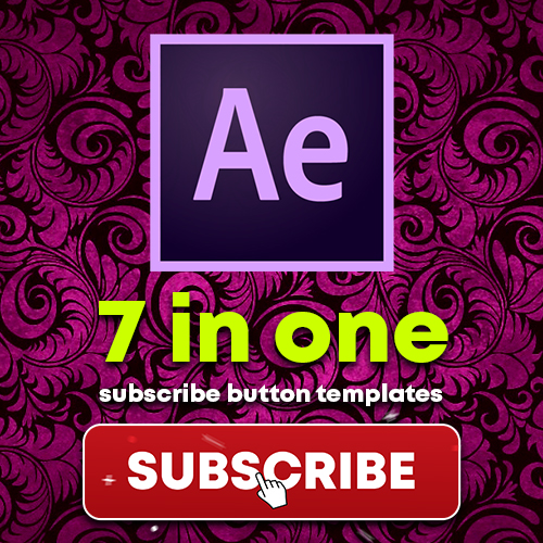 free subscribe button after effects templates new