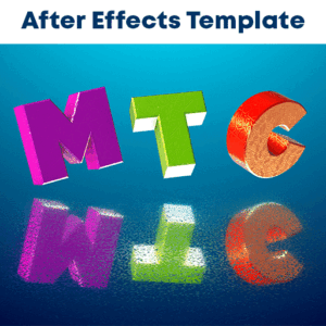 Realistic 3D Logo Animation Adobe AfterEffects Template Free Download