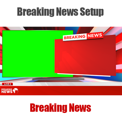 Green Screen Breaking News Bumper for News Channels 2021 mtc tutorials