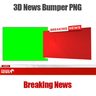 News lowerthird and Breaking News bumper png mtc tutorials