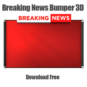 Red color breaking news graphics for news channels mtc tutorials