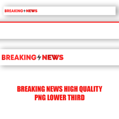 Download Clean Breaking News White color lower third by mtc tutorials