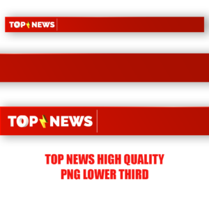 Download Top News Clean lower third high quality png image mtc tutorials