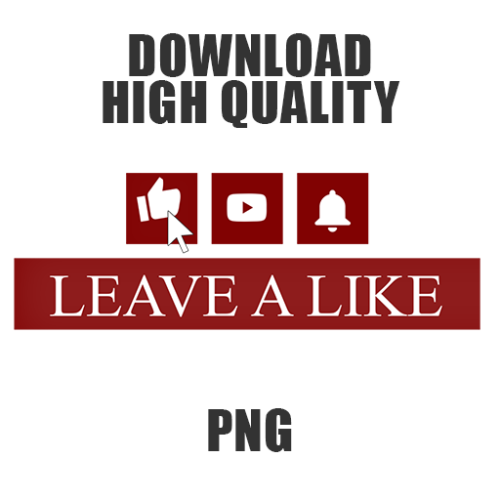 Leave a like png button mtc tutorials