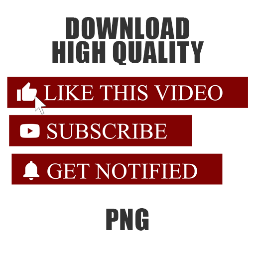 Like this video subscribe and get notified png buttons mtc tutorials