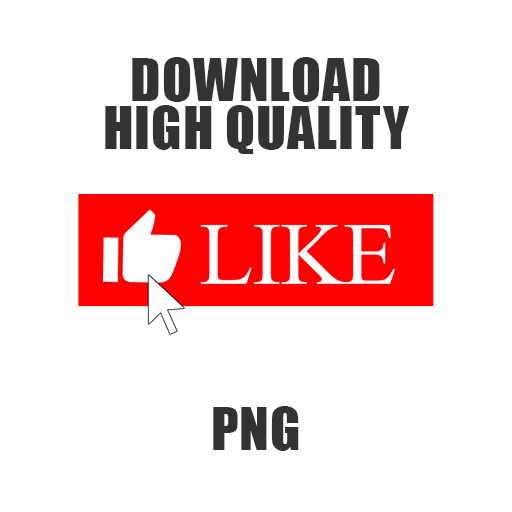 Youtobe like button with arrow key png mtc tutorials