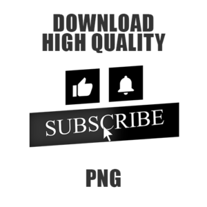 Youtube subcribe button in black color png mtc tutorials