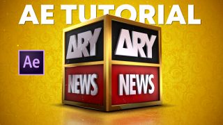 ARY News Logo Adobe After Effects Tutorial and template