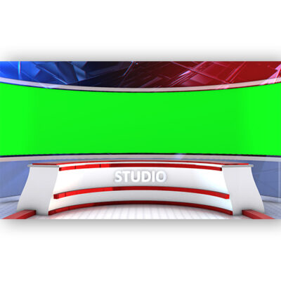 Royalty Free News Studio PNG Template 5