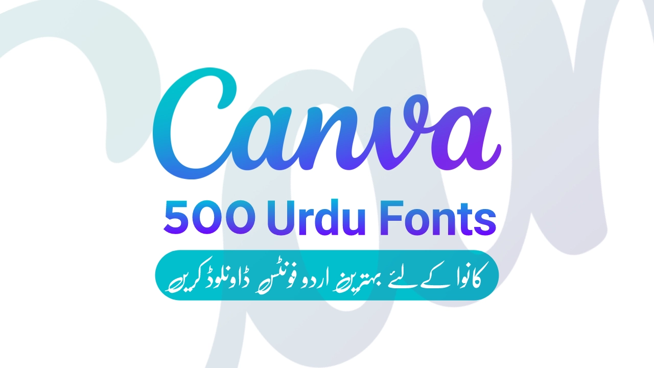 fonts for Canva