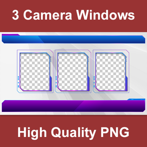 3 Camera Windows High Quality PNG image