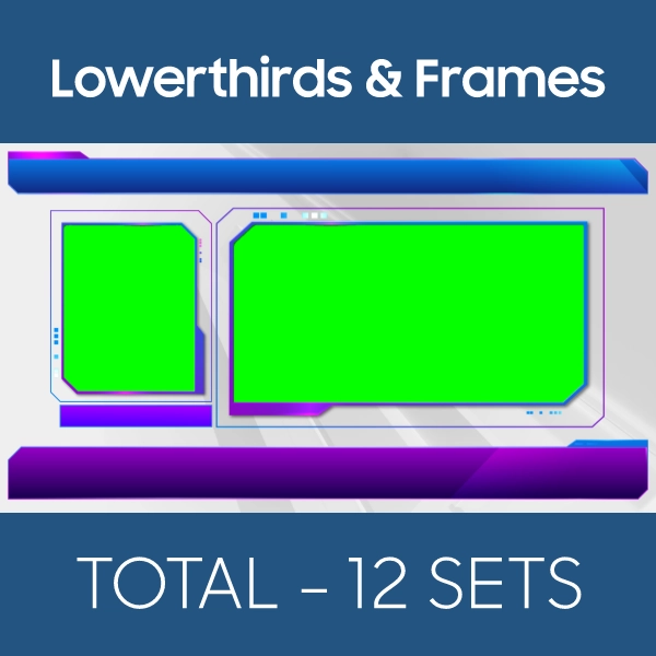 Green screen Lowerthird and frames