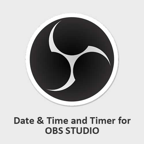 How to Add date and time in OBS Studio