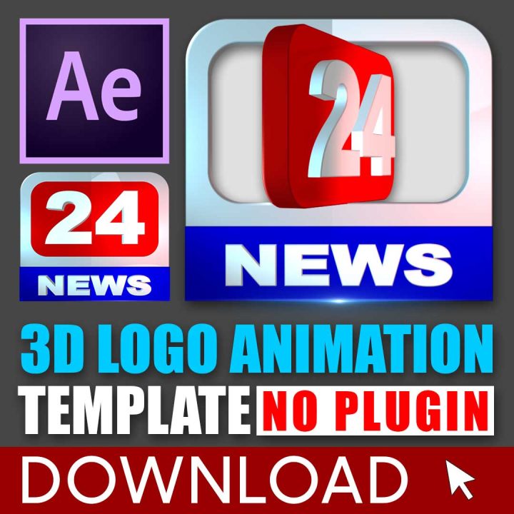 Logo Animation Template | Create Easy After Effects News Logo