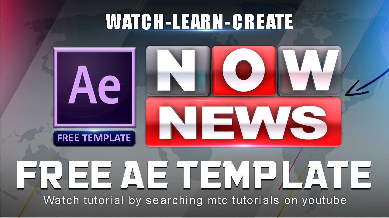 after effects templates - MTC TUTORIALS