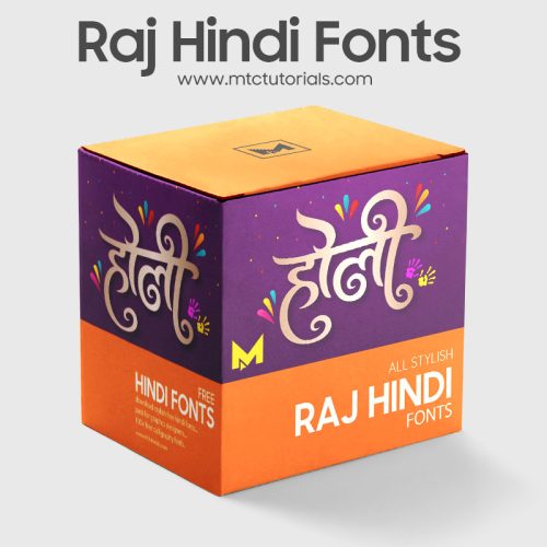 All Raj hindi fonts pack free download