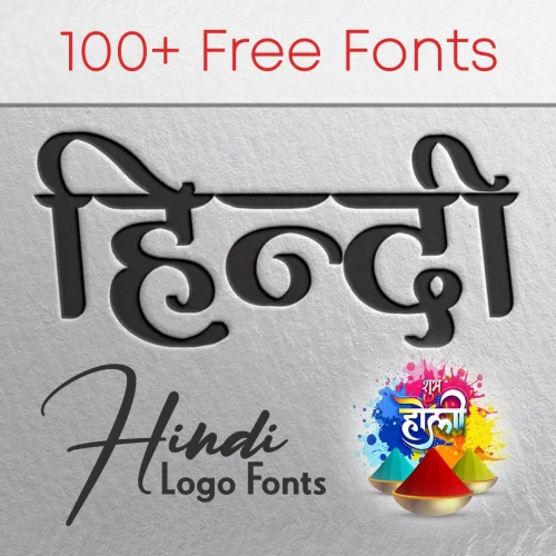 Hindi fonts for logo design