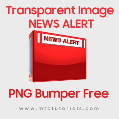 News alert png bumper template free
