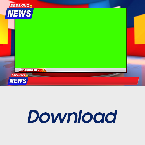 Breaking news frame green screen free download