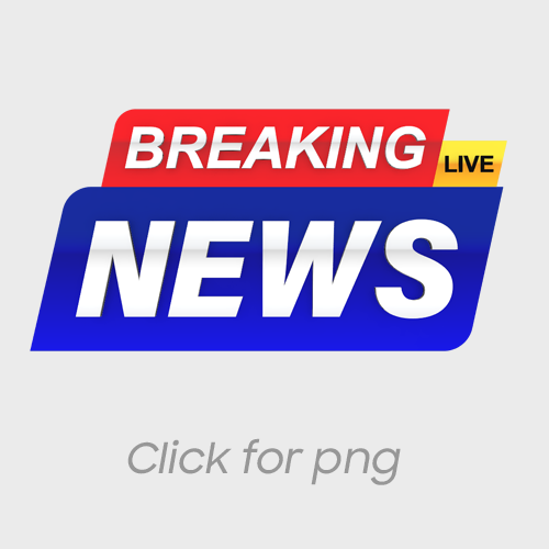 Breaking news live png