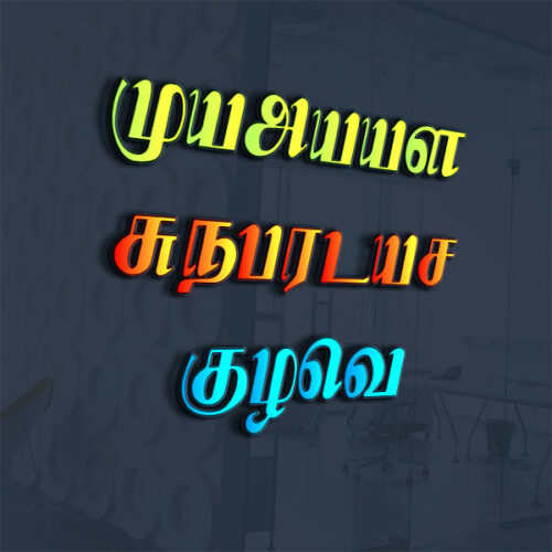 Kamaas Regular Modern Tamil Font
