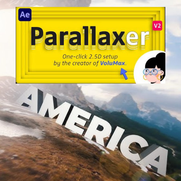 PARALLAXER 2, One click 3D Parallax Script, Add Ons