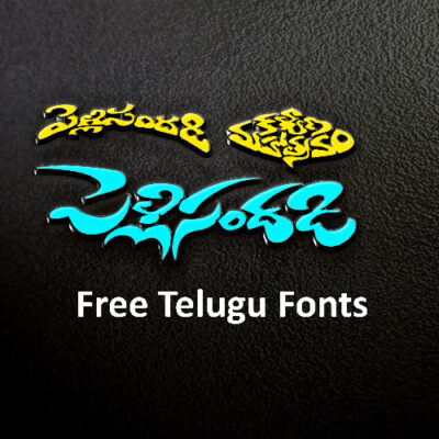 Anu Subhalekha Telugu Font Free