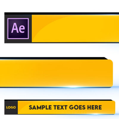 Free Lower Third After Effects Template Lower Thirds Templates