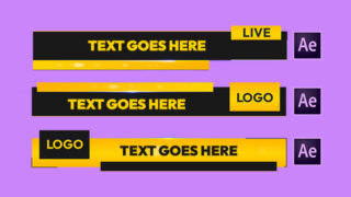 Lower Thirds Templates After effects Free Download