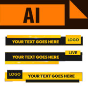 Stylish Illustrator Lower Template Free Download