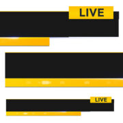 Stylish lowerthird png template free download