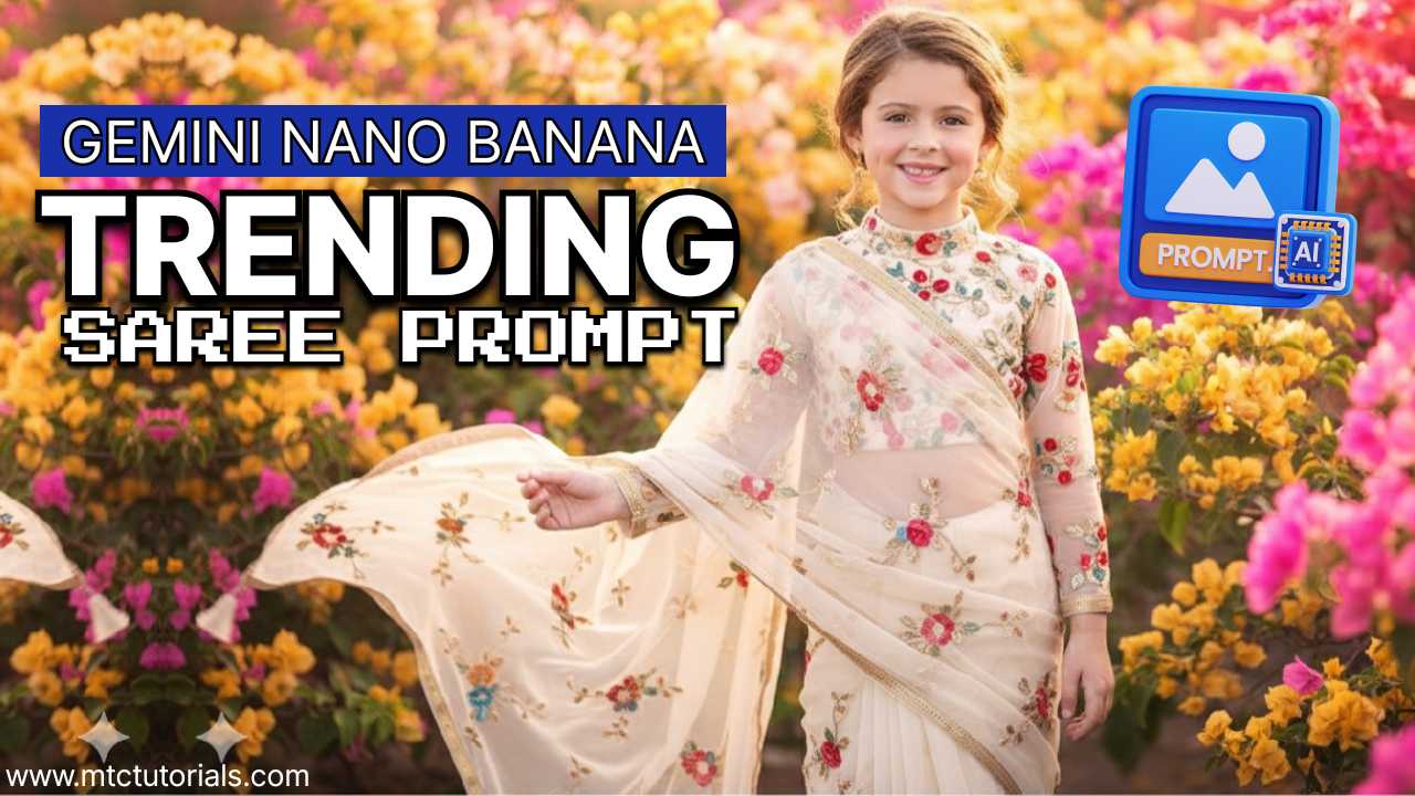 Gemini Nano Banana Saree Prompt Free
