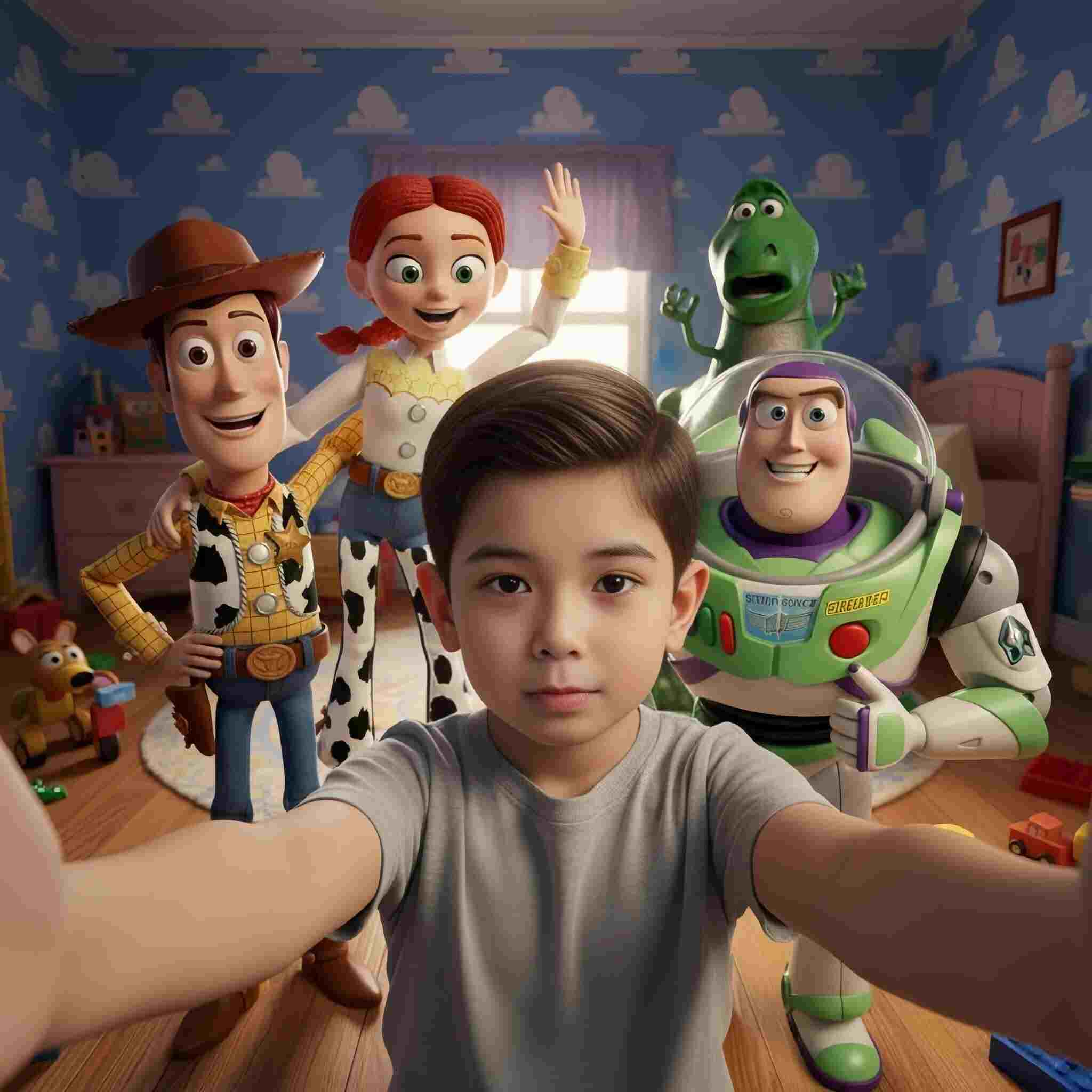 Toy Story Selfie Magic A Nano Banana Prompt for Kids