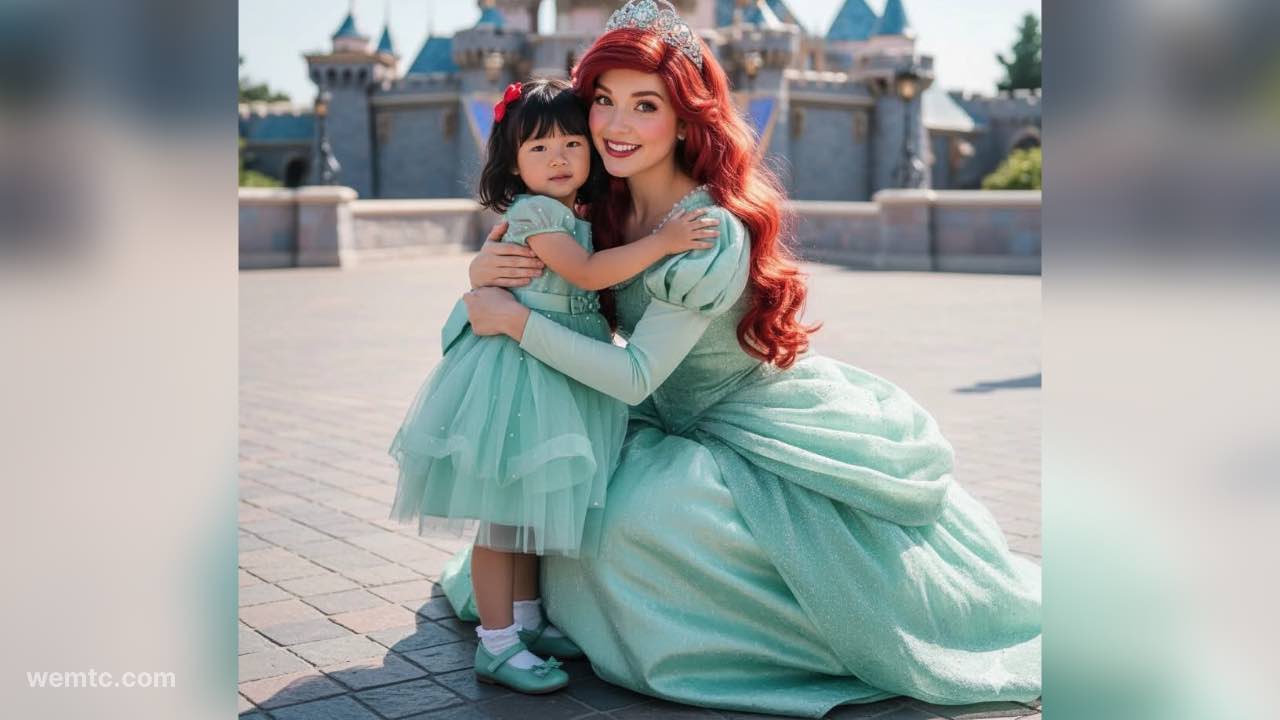 Nano Banana Prompt for Kids: Elsa’s Magical Hug Portrait