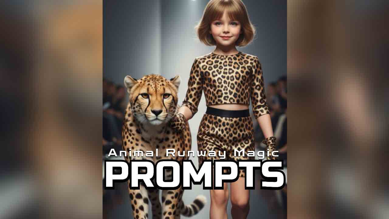 Cheetah and Kid Nano Banana Prompt
